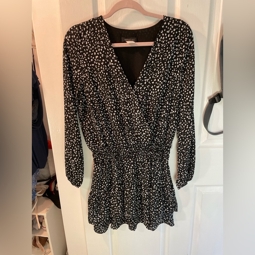 Abbeline - South Moon Under black and white dress